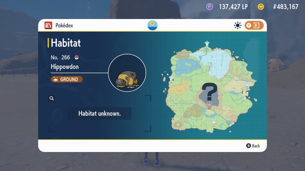 pokemon hippowdon location