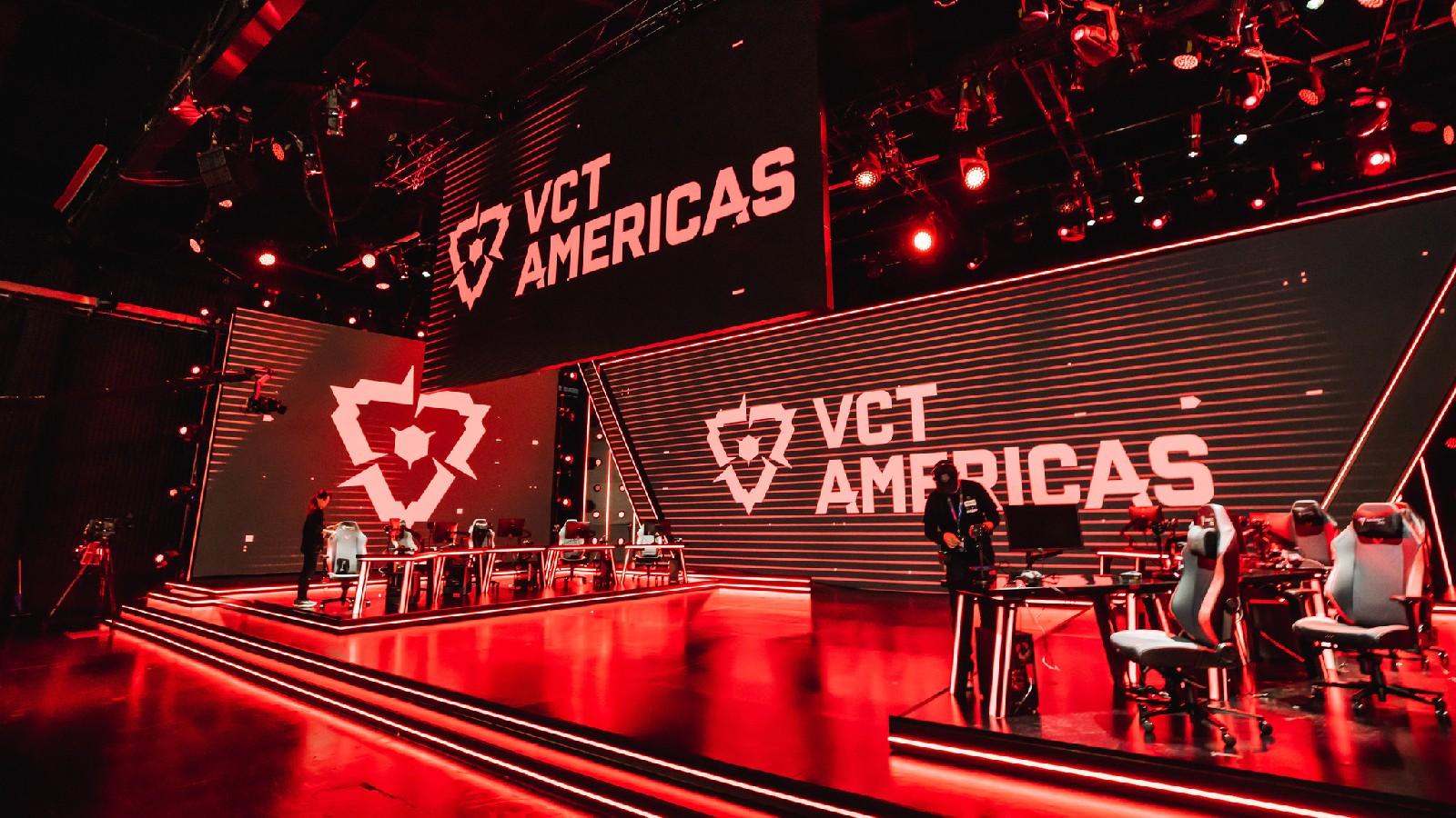 VCT Americas stage