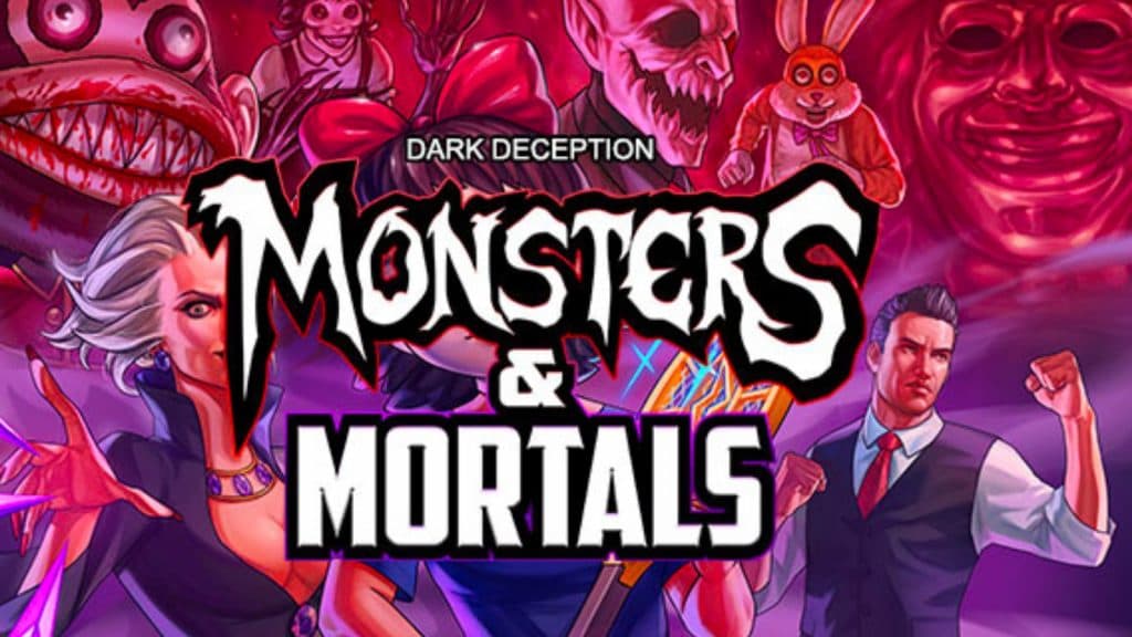 Logo for Dark Deception: Monsters & Mortals