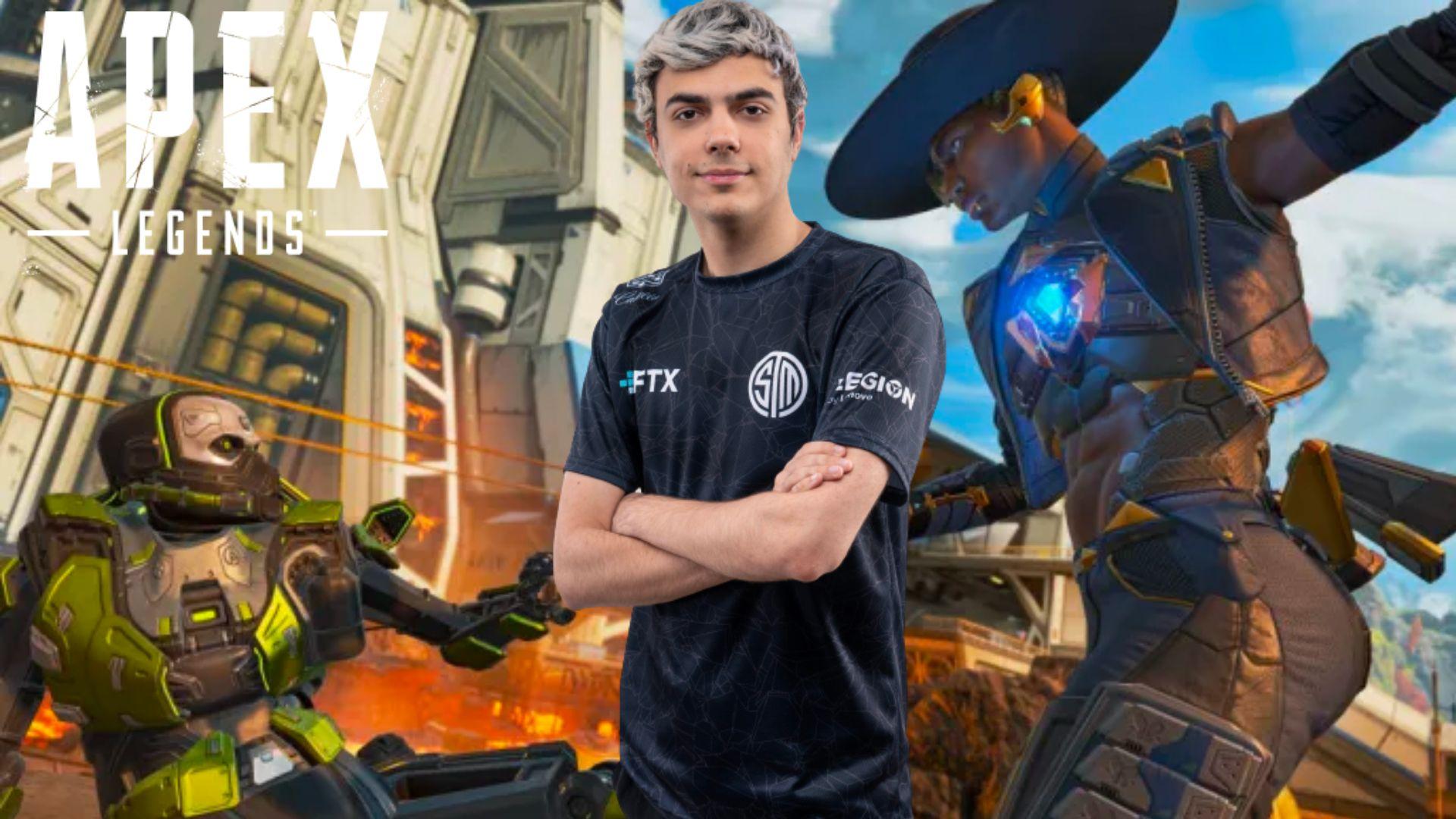ImperialHal in front of Seer in Apex Legends