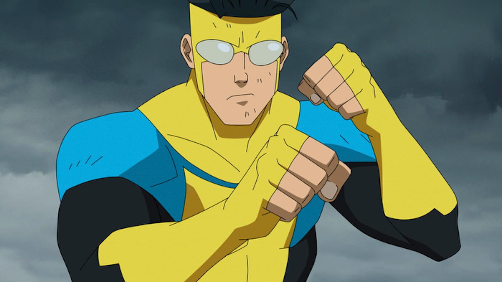The titular superhero in Prime Video's Invincible