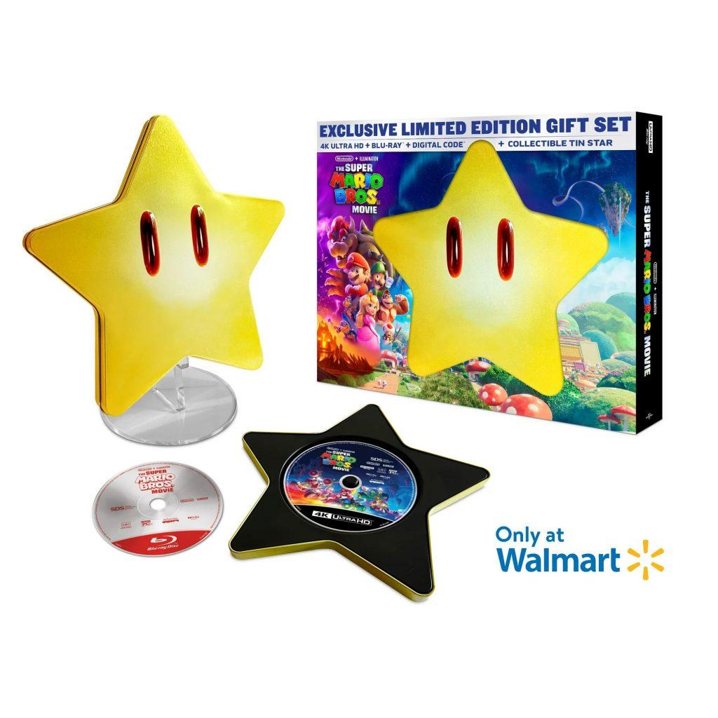 The Super Mario Bros Movie 4K limited edition gift set from Walmart