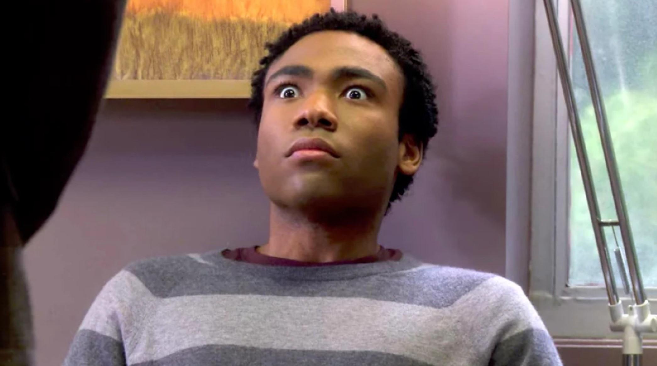 Donald Glover in Community tv show