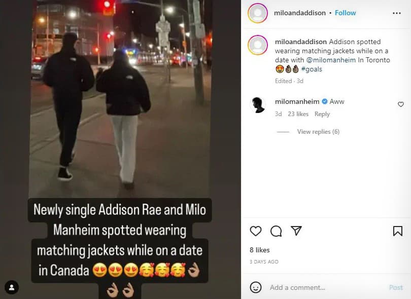 Milo and Addison walking copy