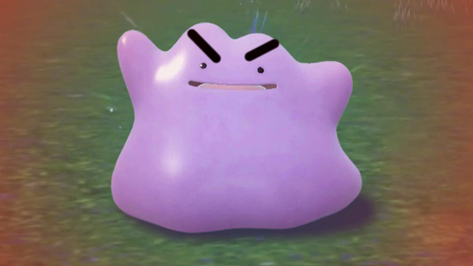 ditto angry pokemon scarlet violet
