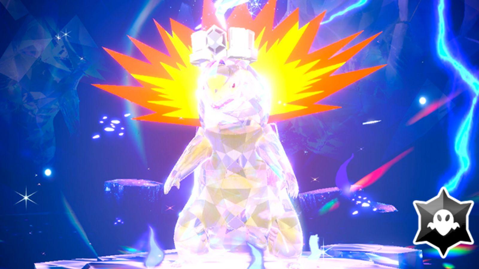 Typhlosion announced for next Scarlet & Violet 7-star Tera Raid