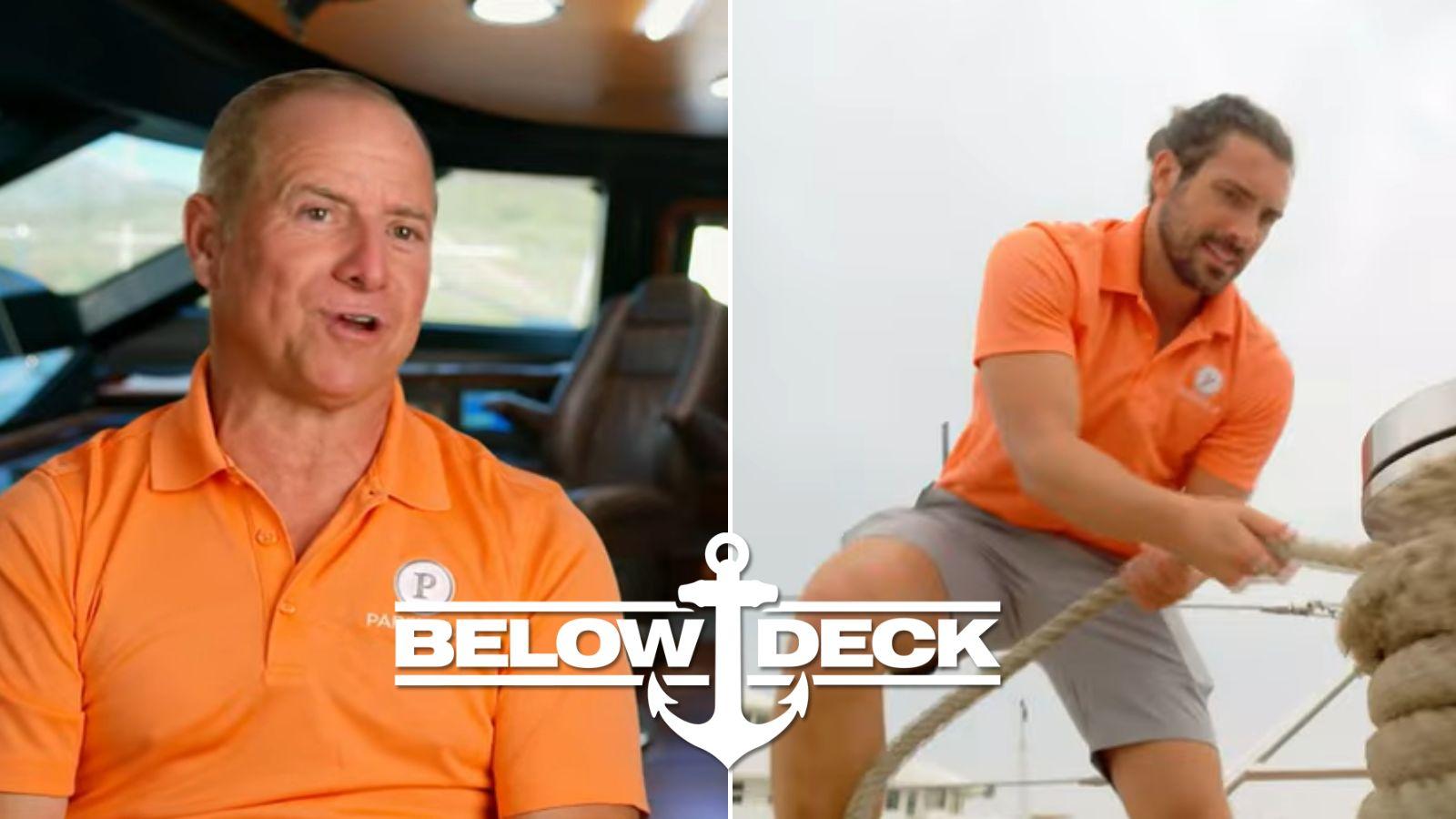 Captain Glenn and Alex from Below Deck Sailing Yacht