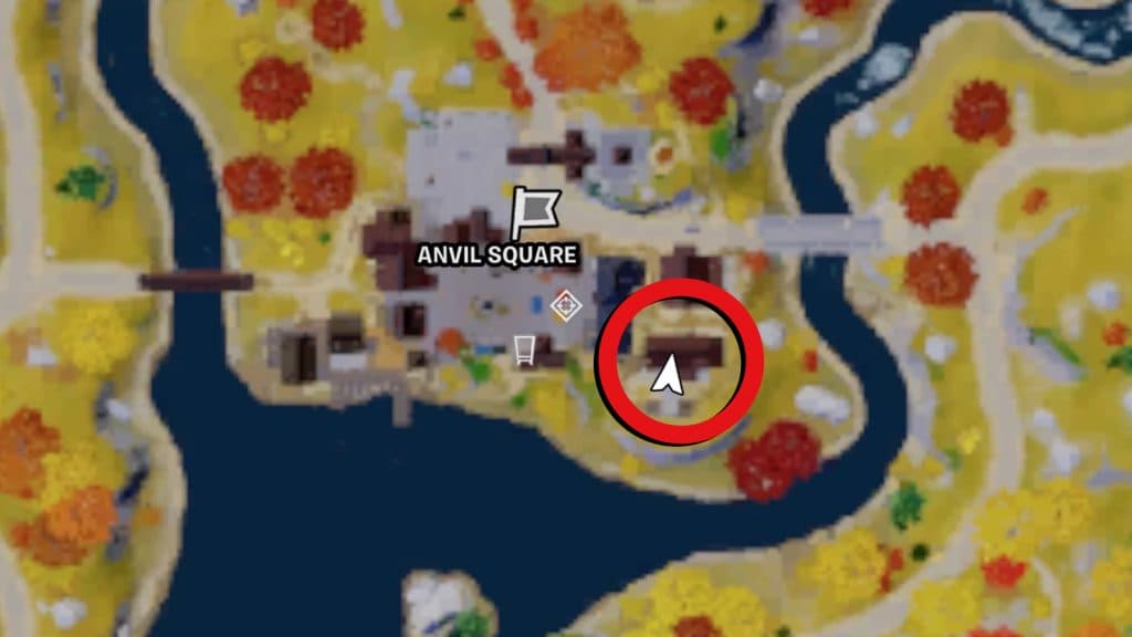 The Jaeger's Family Basement location in Fortnite
