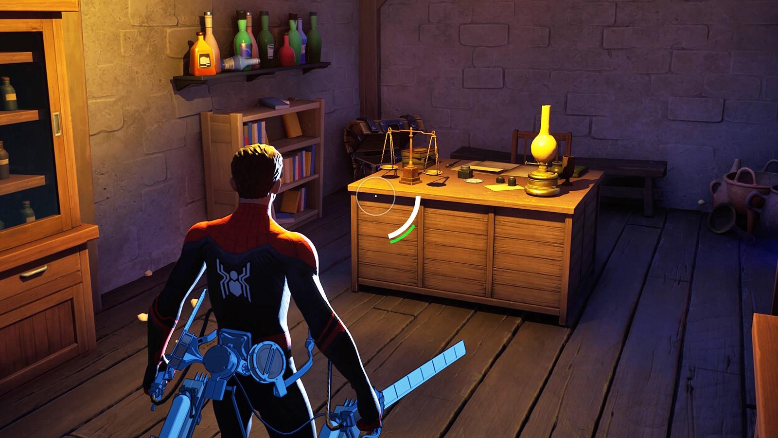 A screenshot of Jaeger's Family Basement location in Fortnite