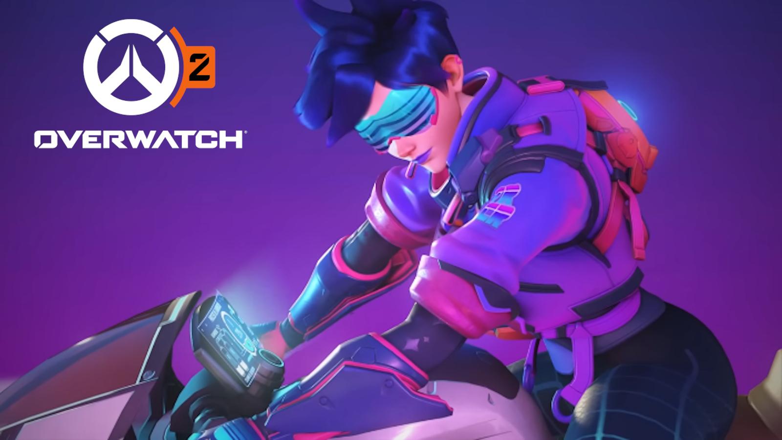 tracer on bike in ow2