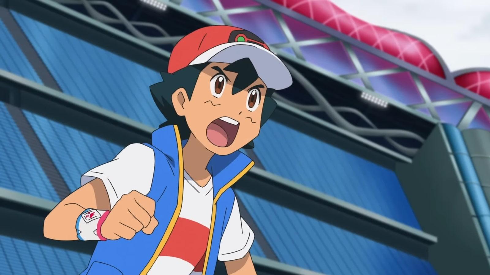 Ash Ketchum commands pikachu in pokemon journeys anime