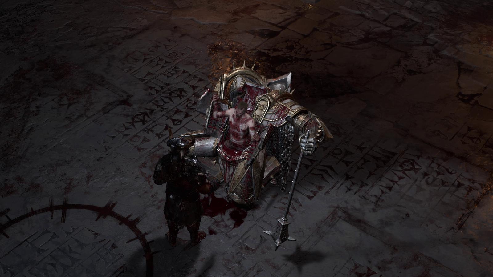 Diablo 4 Bloody Armor Screenshot