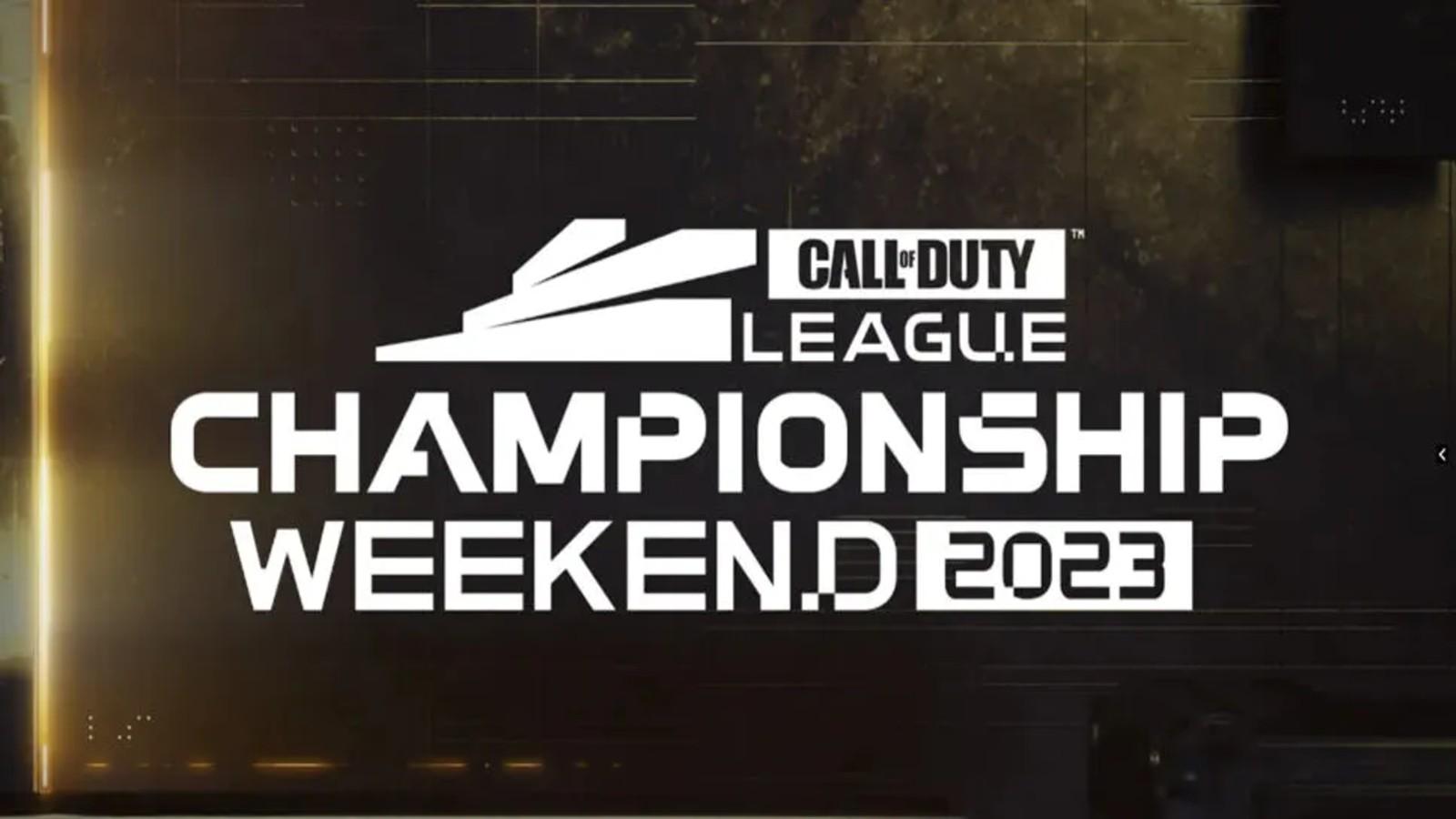 Call of Duty Championship Weekend graphic