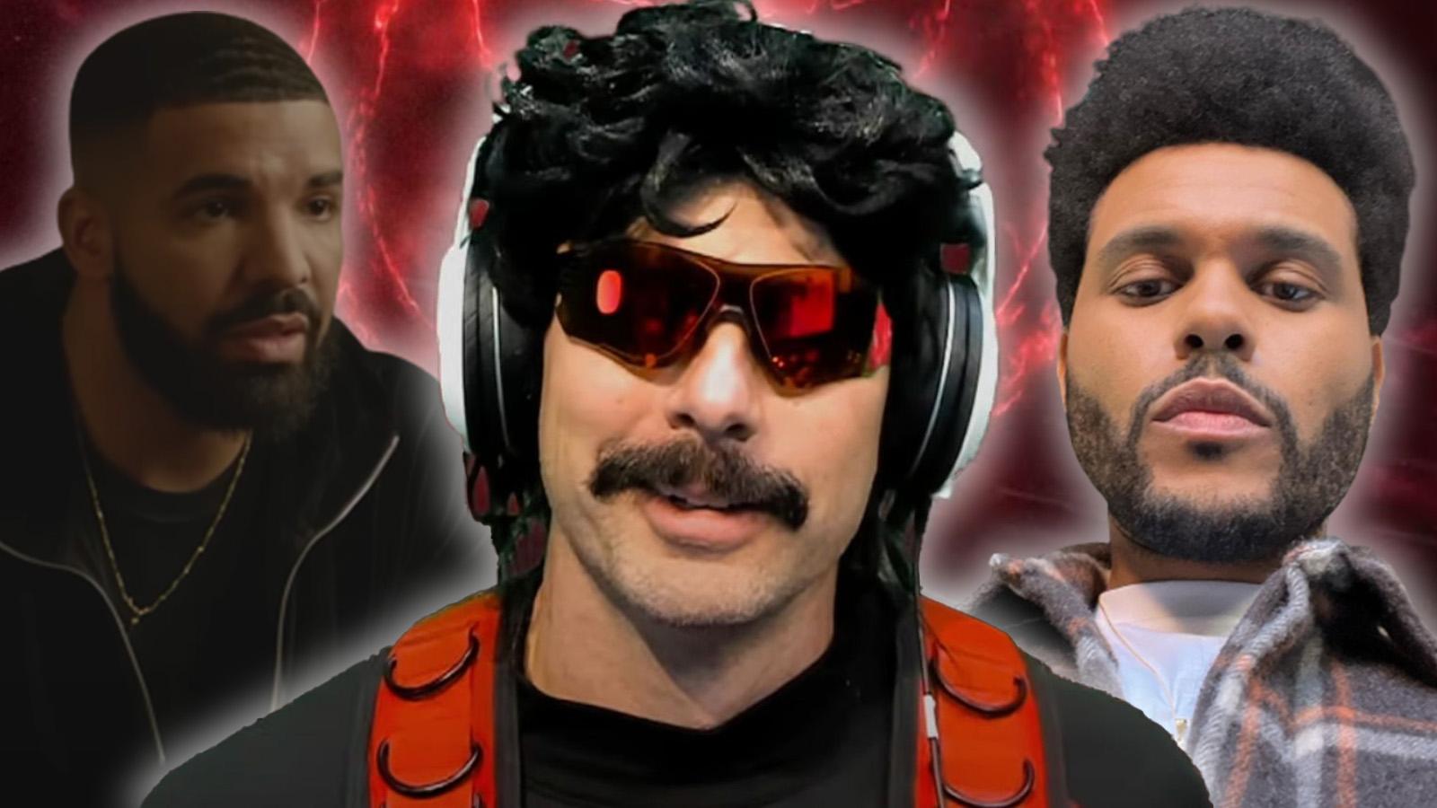 Drake Dr Disrespect The Weeknd