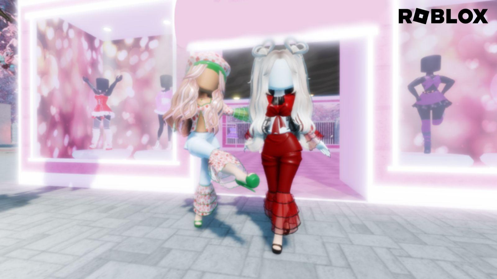 Roblox Dollista Cover Art with two dolls