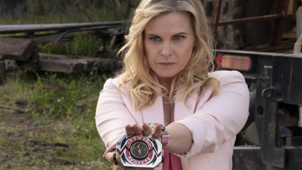 Catherine Sutherland as Katherine “Kat” Hillard in the Mighty Morphin Power Rangers Once & Always