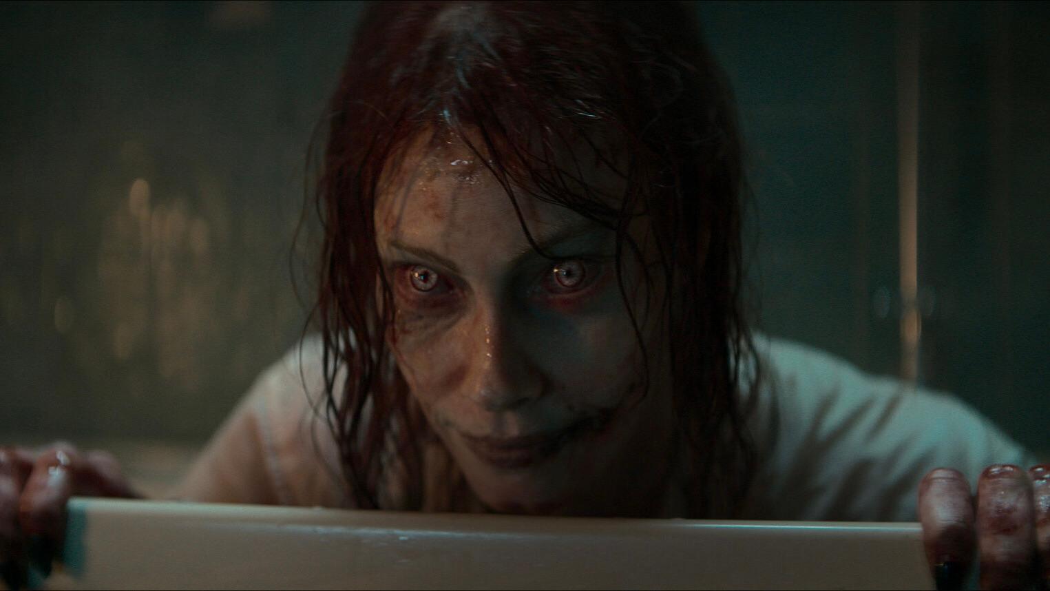 Alyssa Sutherland as Ellie in Evil Dead Rise