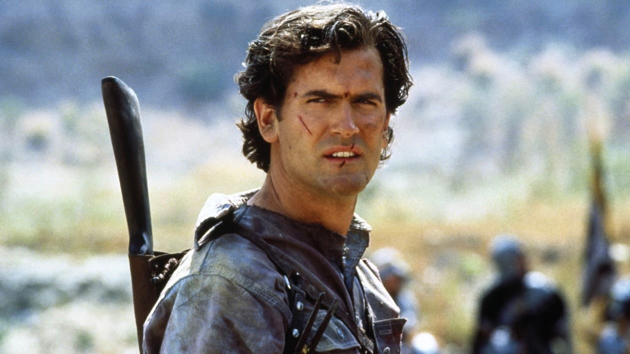 Bruce Campbell as Ash Williams in Army of Darkness.