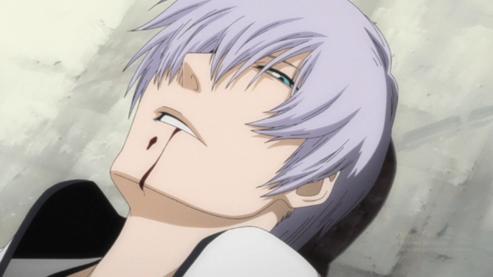 An image of Gin Ichimaru shortly before his death