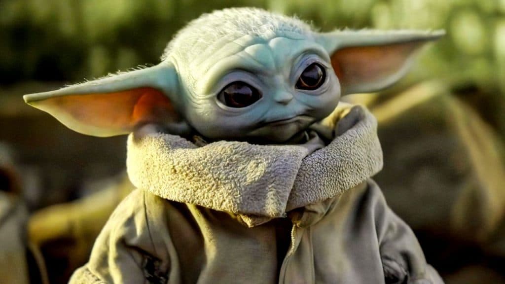 Baby Yoda aka Grogu in The Mandalorian looking ahead to The Mandalorian Season 4