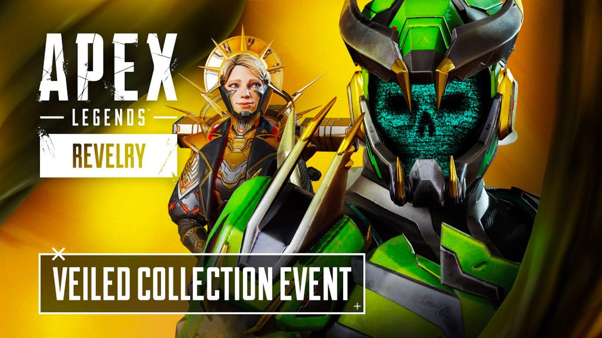 Apex Legends veiled collection event image with new skins and logo