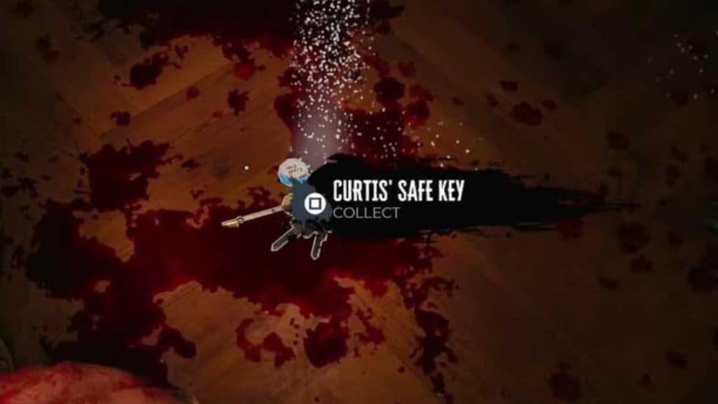 Curtis' Valuables Safe key
