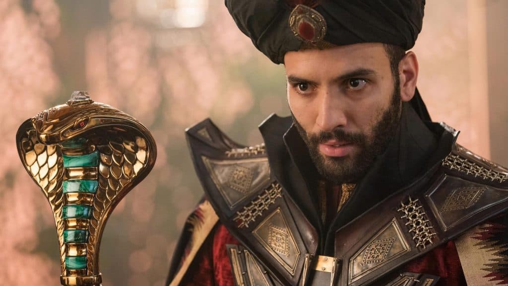 Marwan Kenzari as Jafar in Aladdin