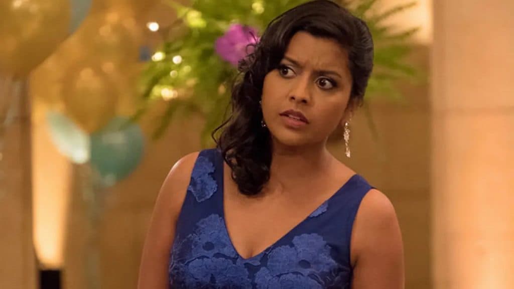 Tiya Sircar as "Real Eleanor"/Vicky in The Good Place