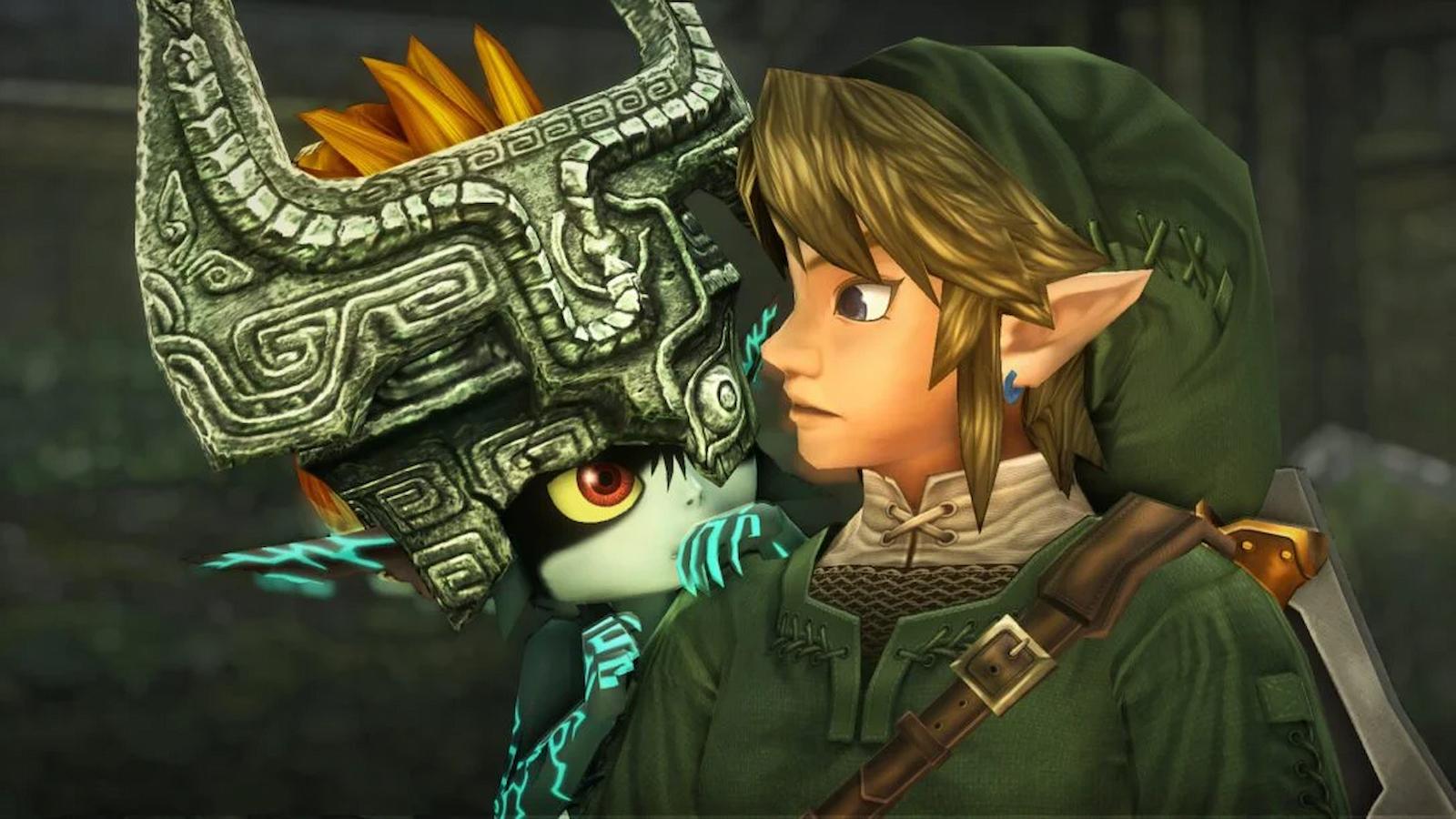 Link in Twilight Princess with Midna