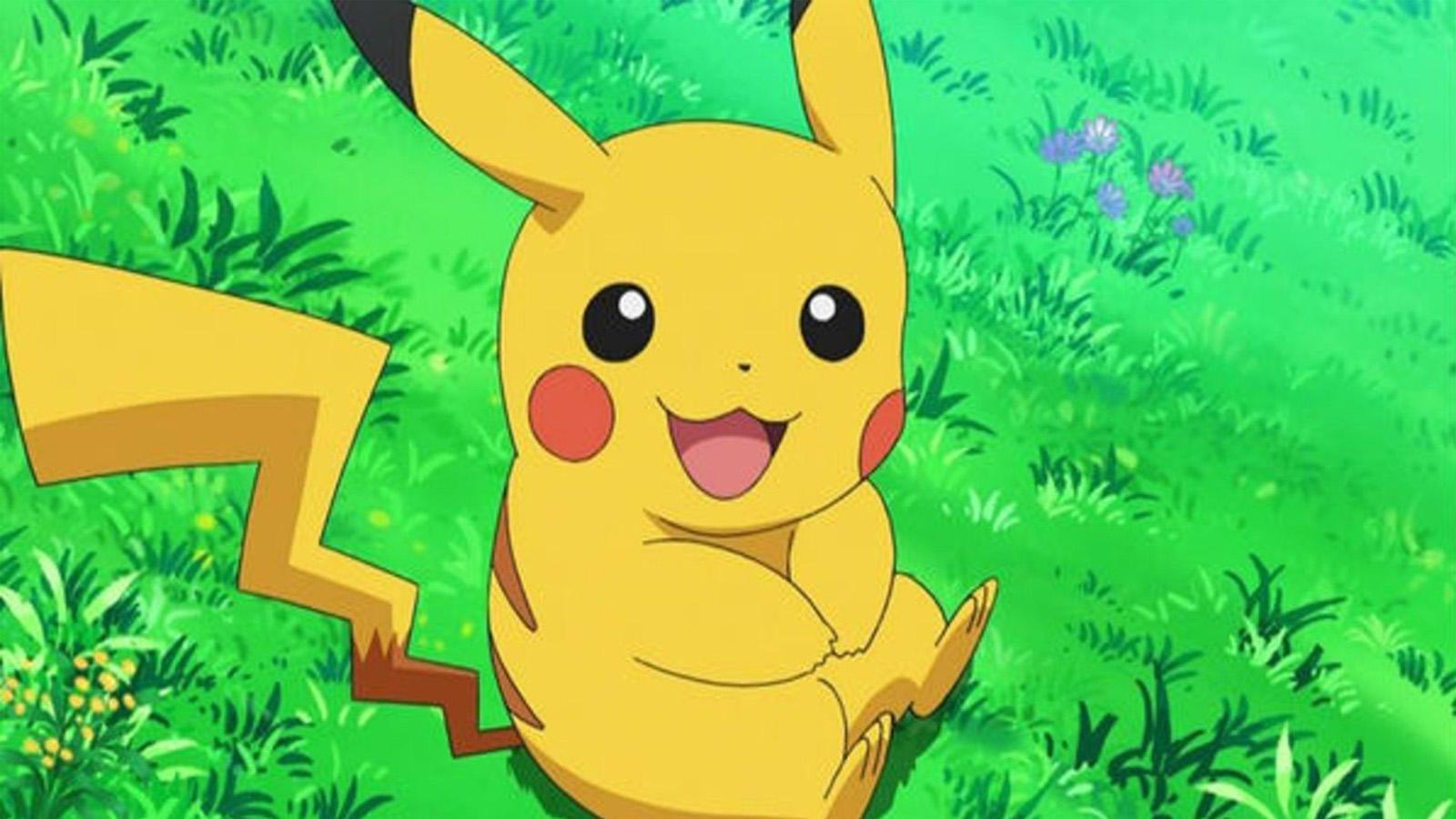 Pikachu in the anime