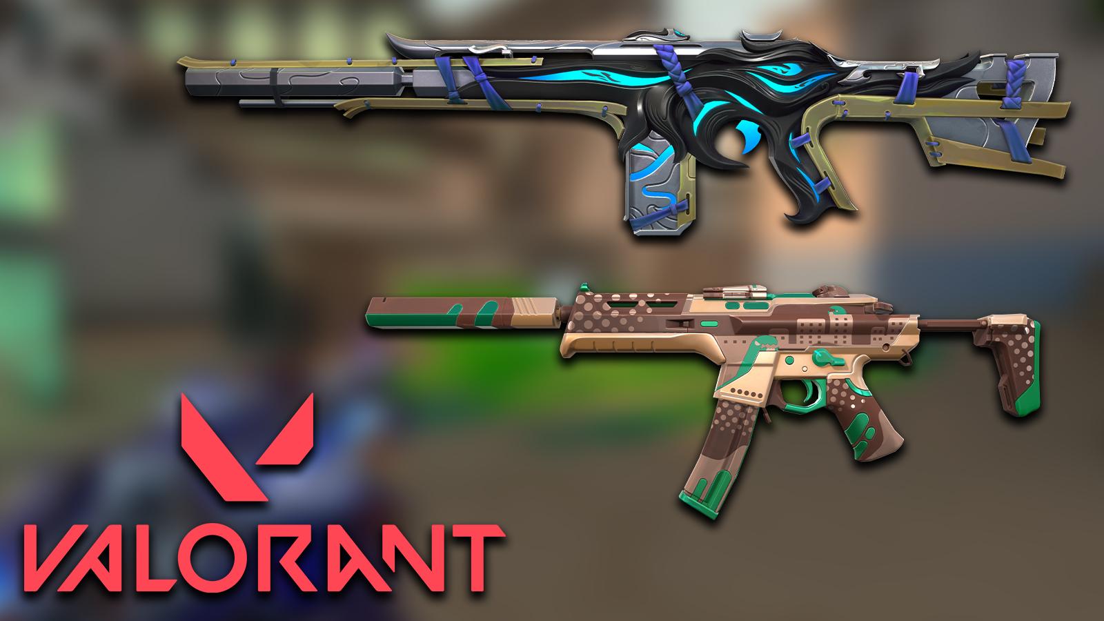 Phantom and Spectre skins from Valorant Episode 6 Act 3 battle pass