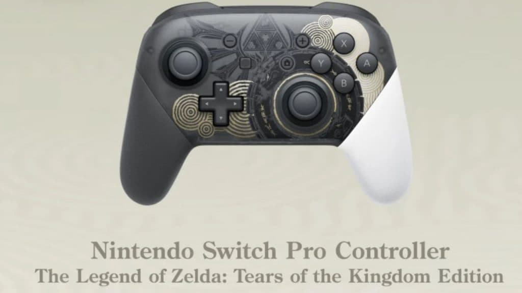 Tears of the Kingdom Pro Controller.