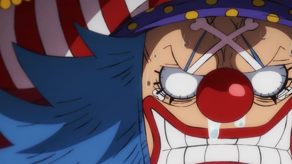 An image of Buggy from One Piece