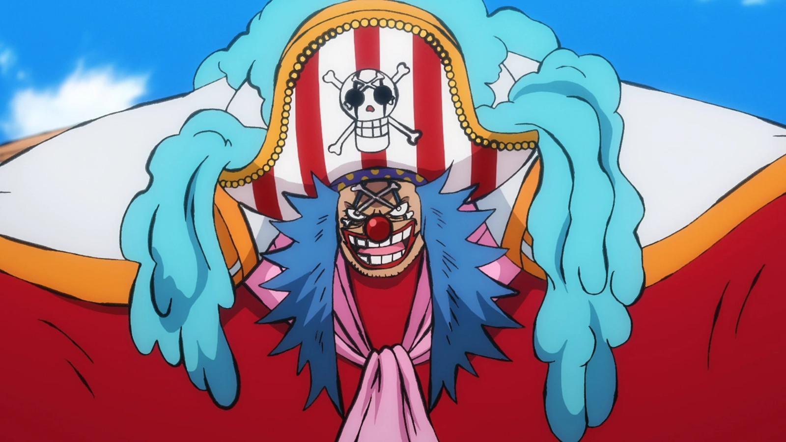 An image of Buggy after time skip in One Piece