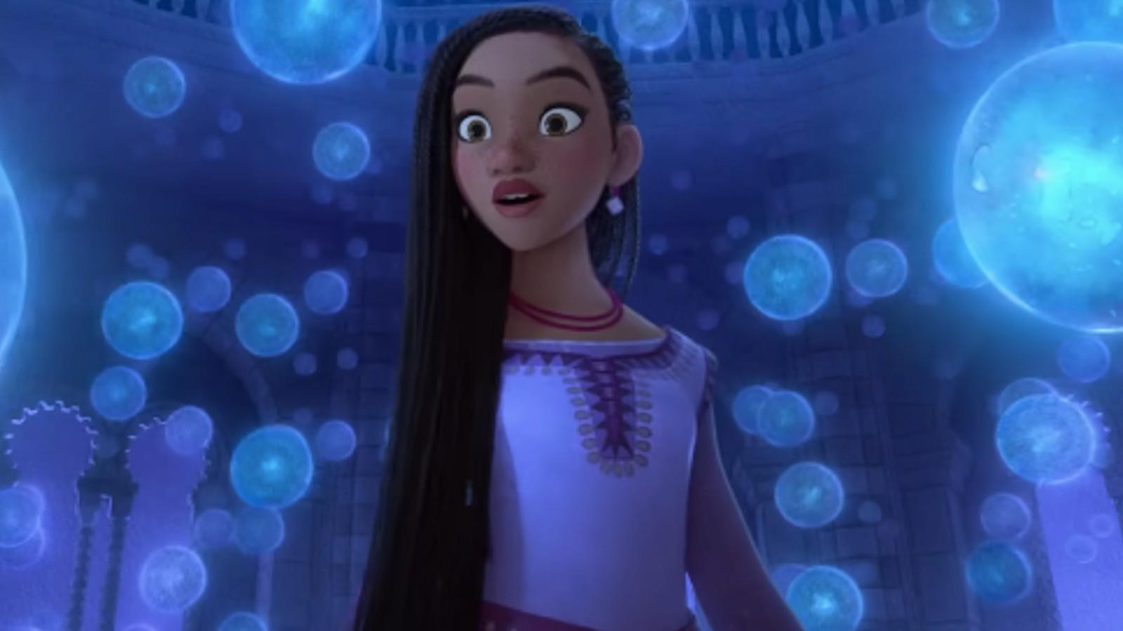 Ariana DeBose voices Asha in the Disney film Wish