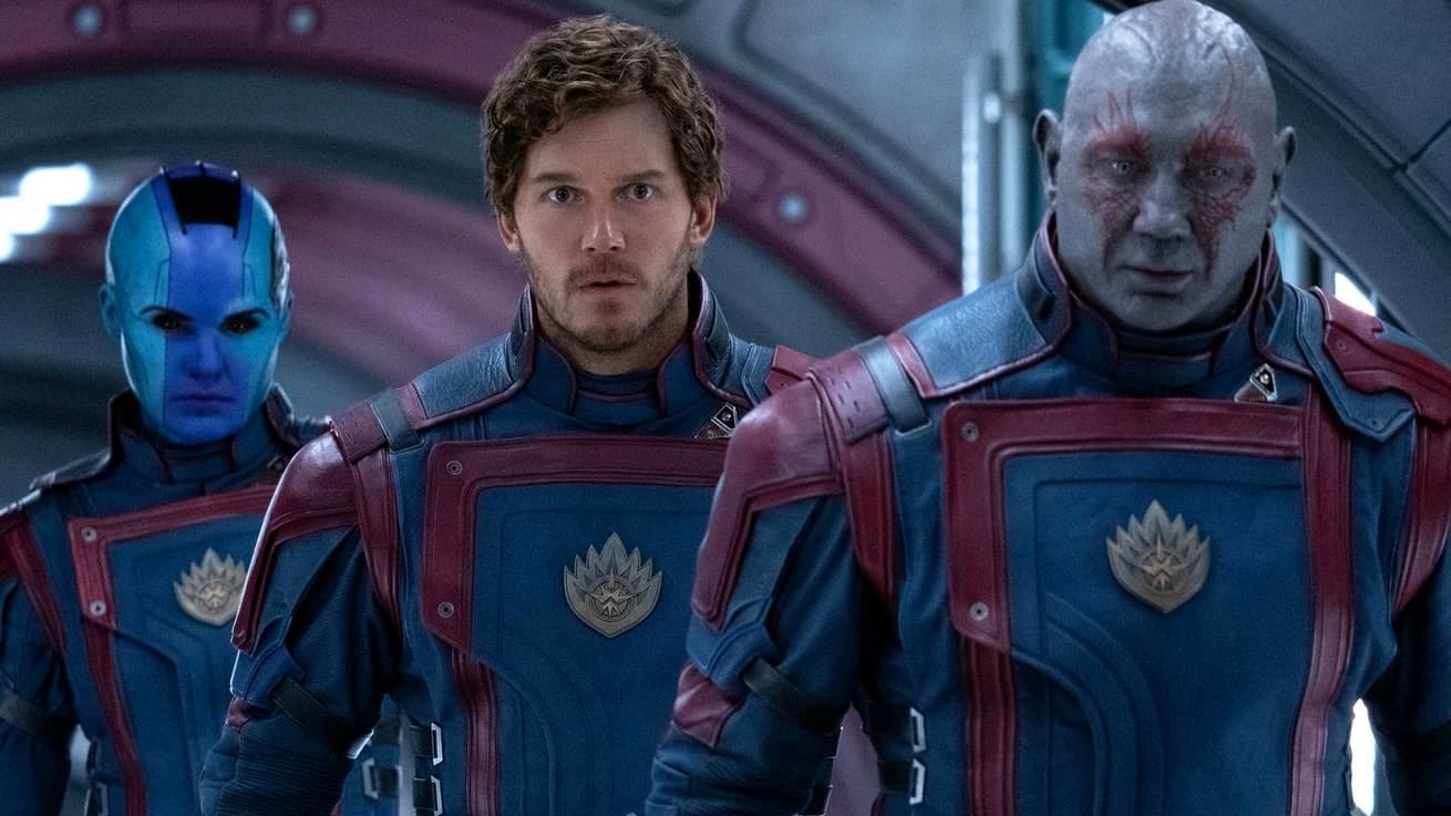 Three Guardians of the Galaxy.