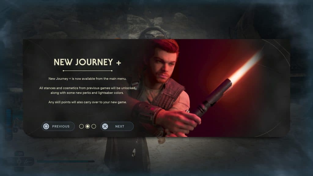 Star Wars Jedi: Survivor red lightsaber