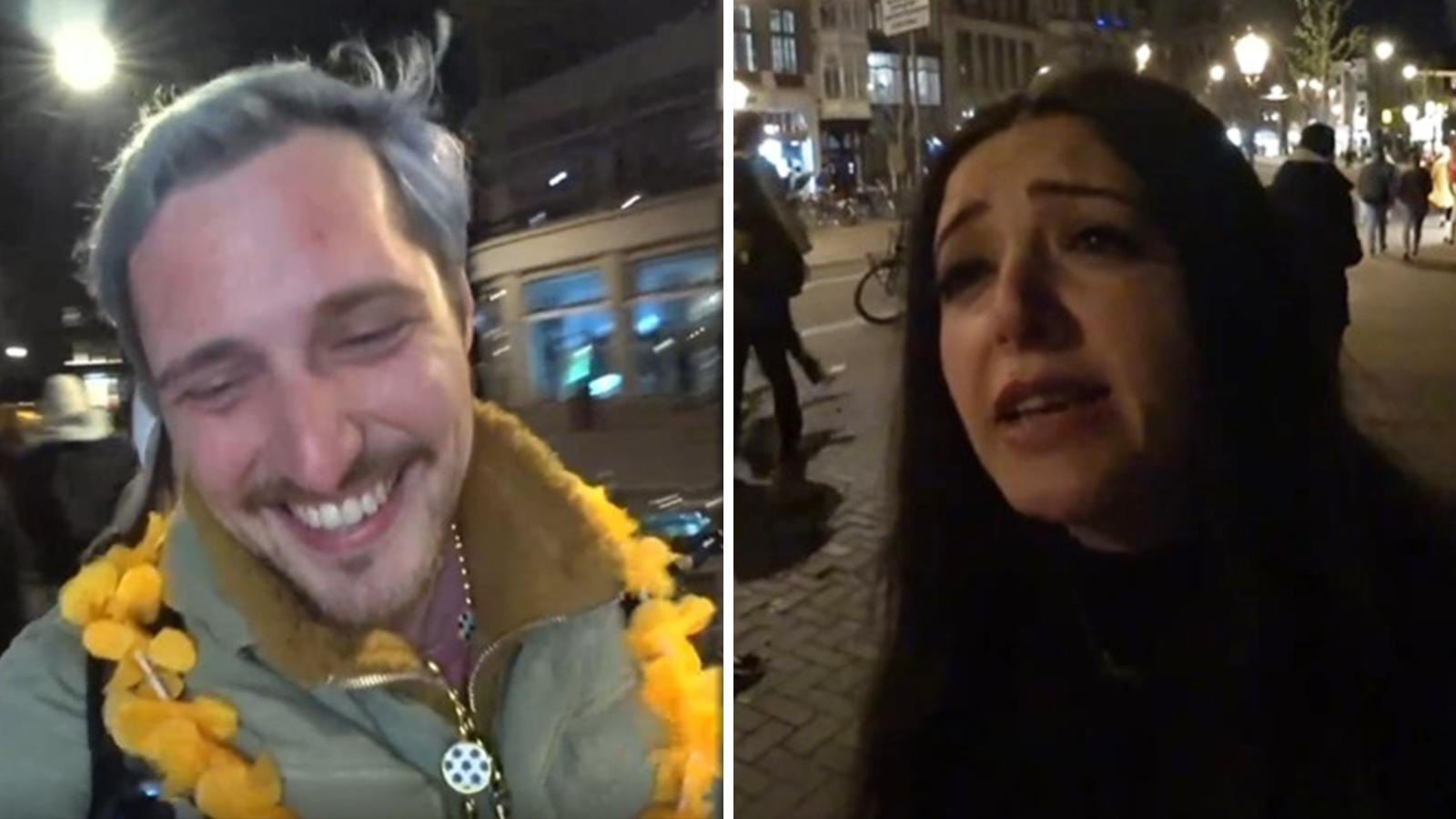 Man harassed by woman for being white twitch stream 1
