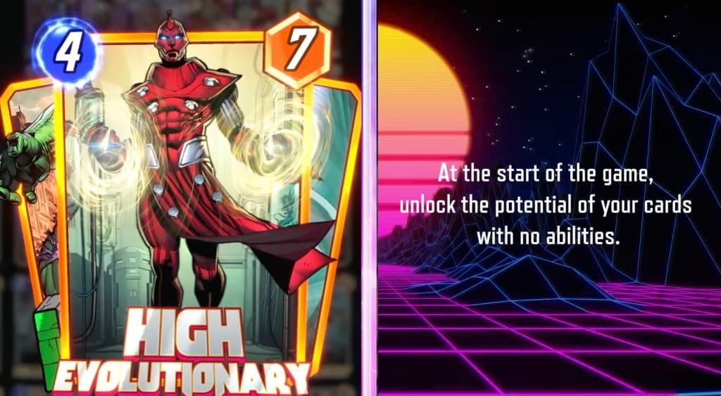Marvel Snap High Evolutionary card
