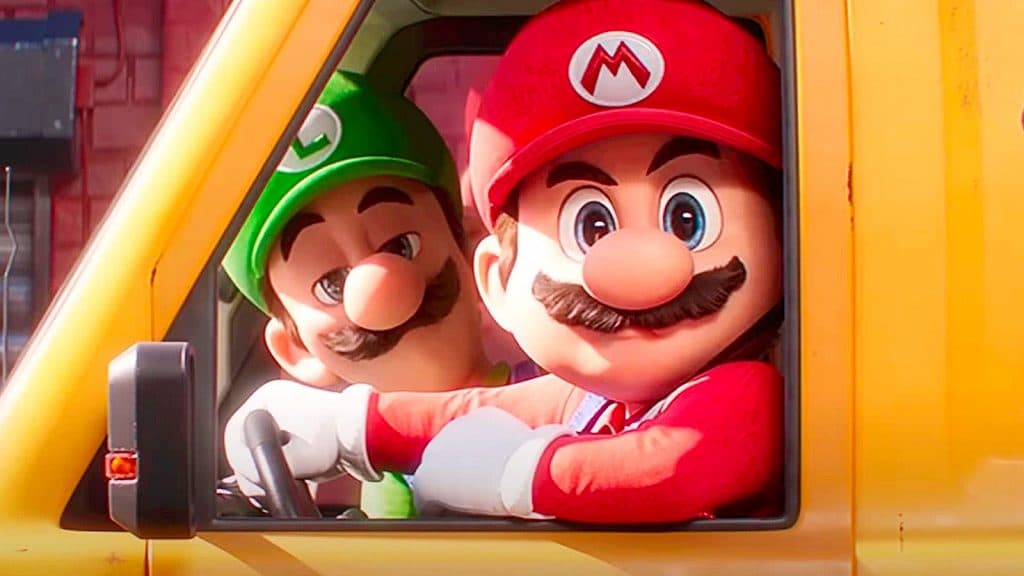 A still from The Super Mario Bros Movie