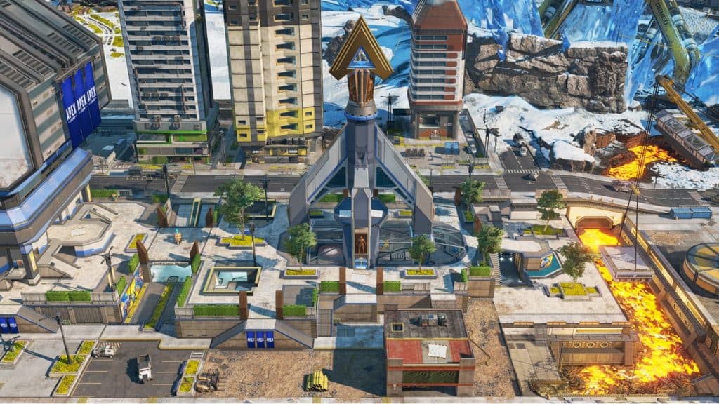 an image of the Monument POI in Apex Legends Season 17