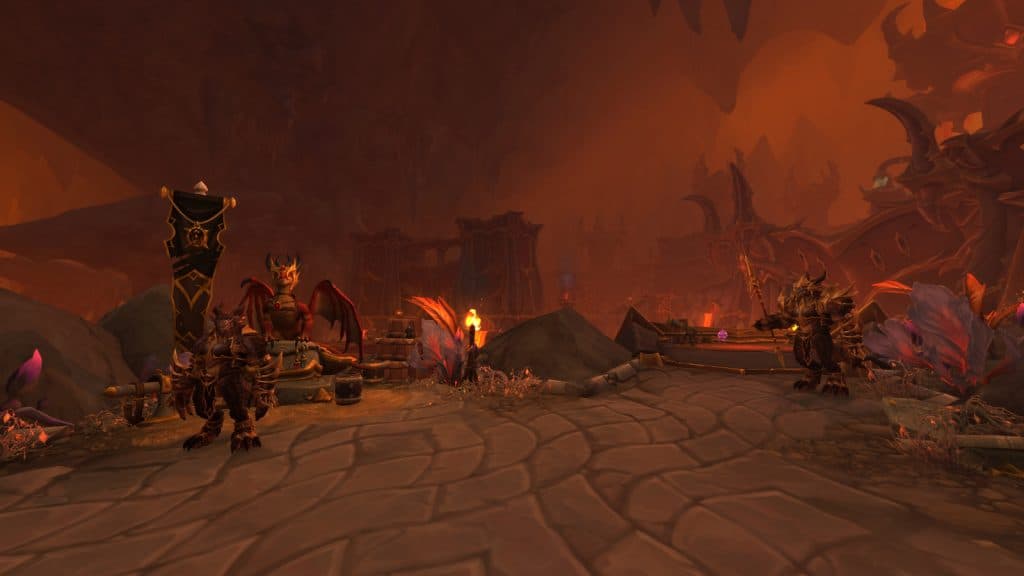 World of Warcraft External Aberrus Raid Environment