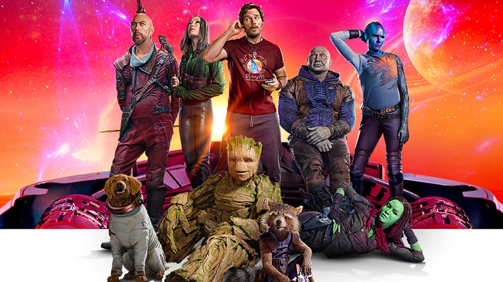 The cast and characters of Guardians of the Galaxy Vol 3