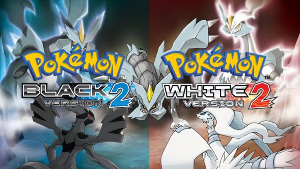official promo art for pokemon black and white 2