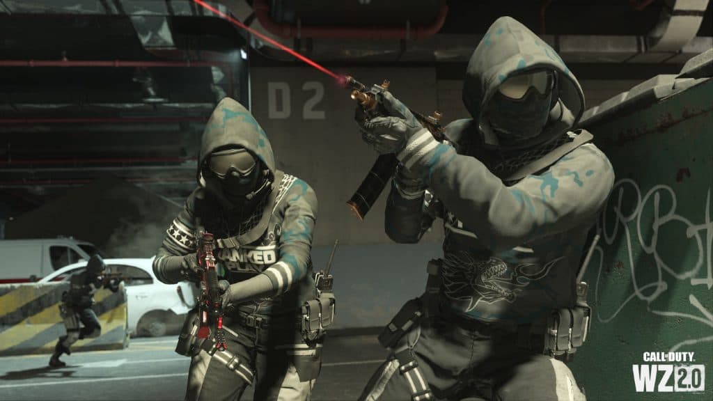 Operators wearing Warzone 2 Ranked Play skins.