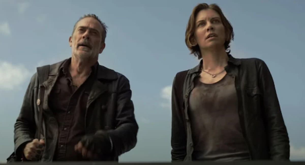 Maggie and Negan stand side by side in The Walking Dead: Dead City