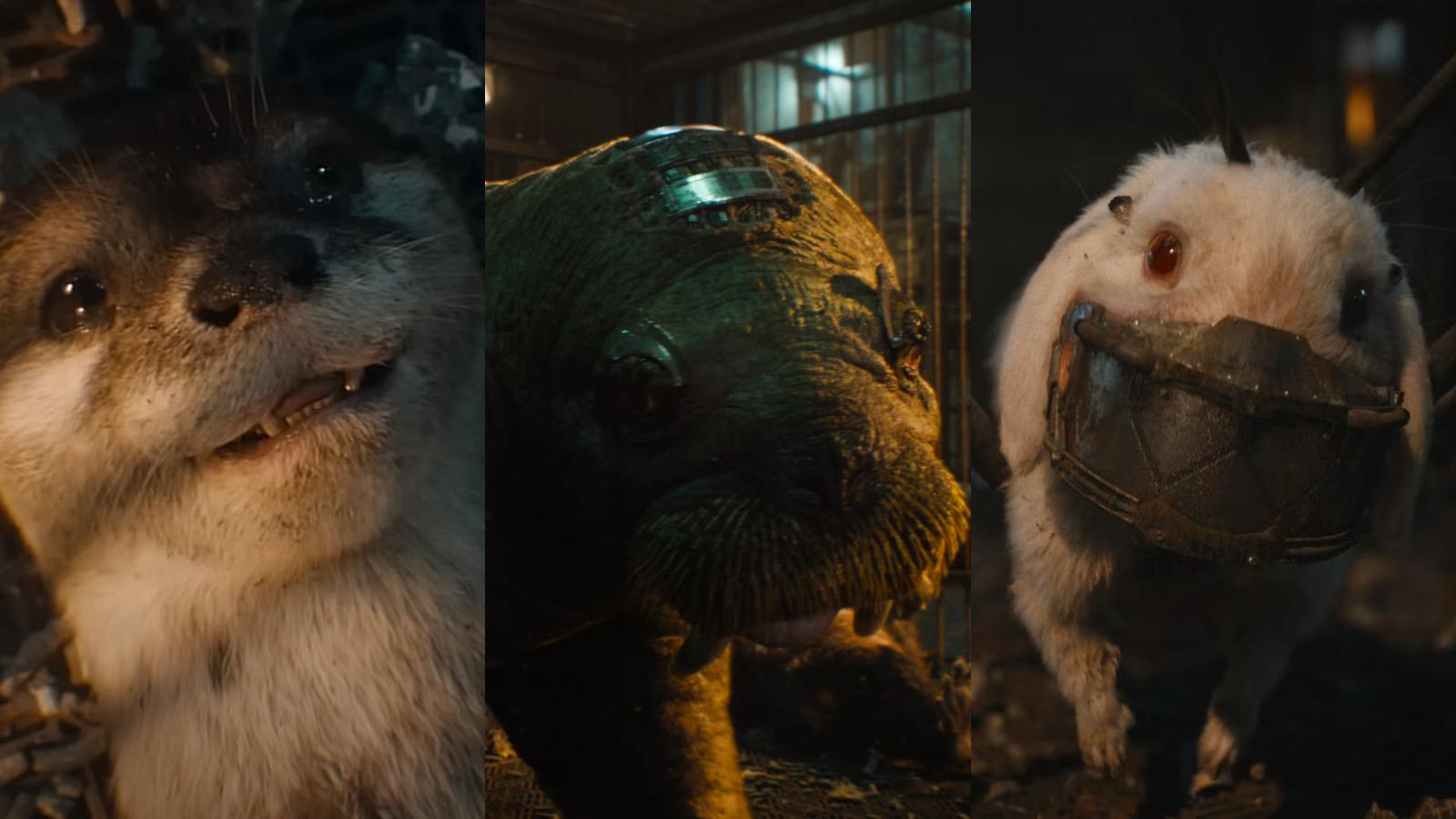 Lylla, Teefs, and Floor in Guardians of the Galaxy Vol 3