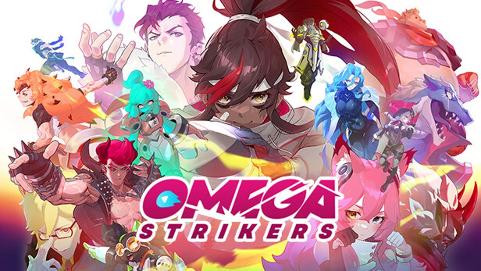 An image of promo artwork for Omega Strikers.