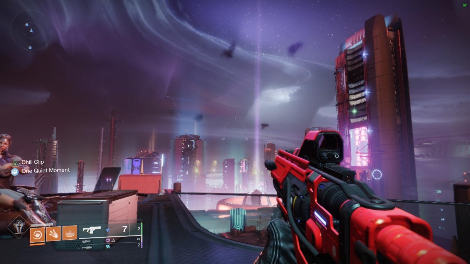 A screenshot of Neomuna from Destiny 2 Lightfall