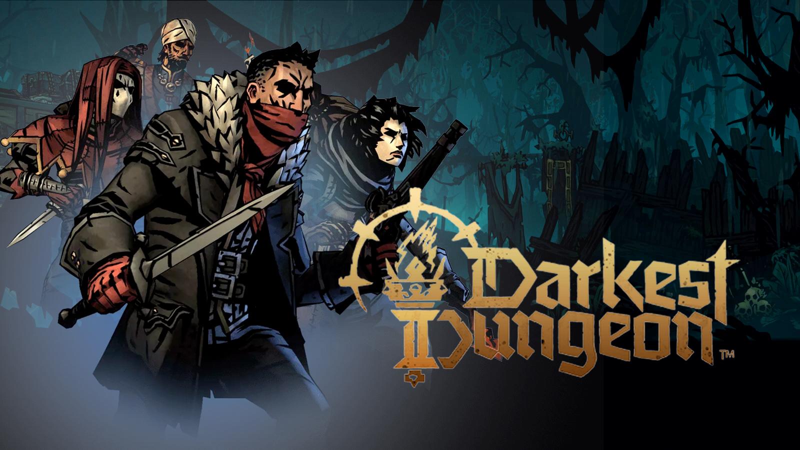Darkest Dungeon 2 key art and logo